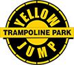Logo Trampoline Park Yellow Jump